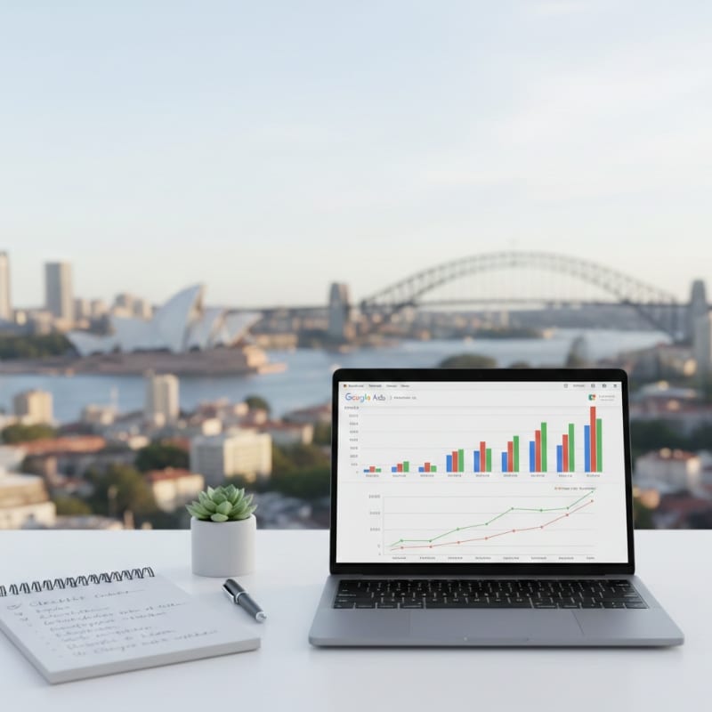 Google Ads audit checklist for Sydney SMEs reviewing campaign performance