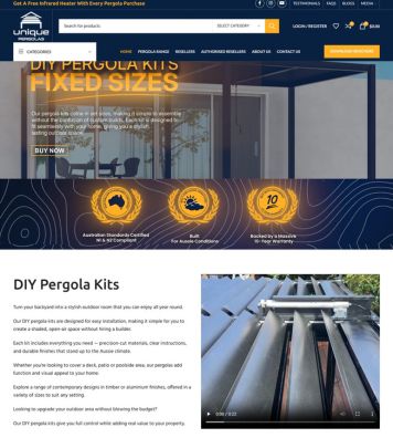 Unique Pergolas Carousel