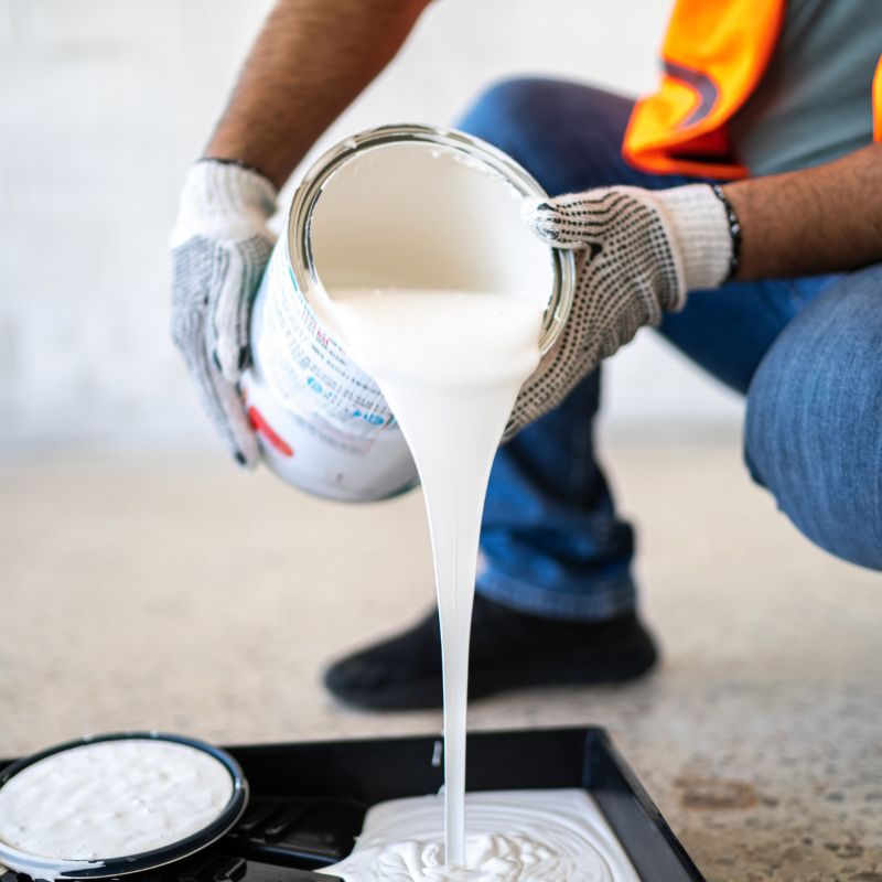 Image presents digital marketing for painters
